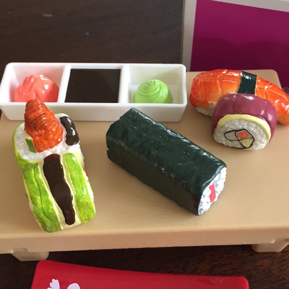 american girl out for sushi set